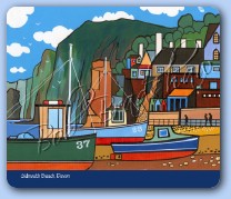 Sidmouth Seafront Mouse Mat