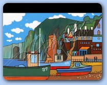 Sidmouth Seafront iPad Cover